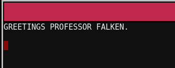 Wargames reference, anyone?